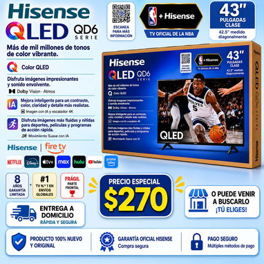 TV de 32” - 55” ( modelos 2025 ) LG , Samsung , Hisense ( Las mejores marcas ) - Img 122202396