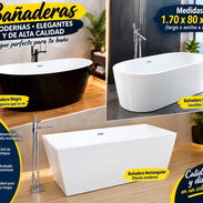 🛁✨ ¡BAÑADERAS EN PROMOCIÓN! ✨🛁 🔥 Dale un toque moderno y elegante a tu baño 🔥 - Img 57642921