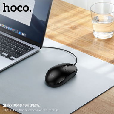 Mouse con Cable GM50  HOCO League USB para Negocios y Oficina - 4/4