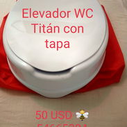 Elevador con tapa para baño. - Img 57145433