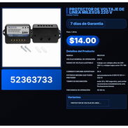 PROTECTOR DE VOLTAJE DE LINEA MILEXUS 220 V . - Img 57510134