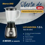 Licuadora - Vaso de Vidrio Marca EKO (ko) - Img 53422693