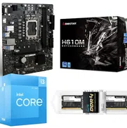 ❇️KIT 12NA GEN | BIOSTAR H610MHP+Core i3-12100 LGA 1200+8GB RAM 3200✨🆕TODO NUEVO EN SU CAJA☎️50136940 - Img 44523055