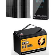 ☀️Kit de 4kw SOLO 110 vol -2 Panles solares bifaciales 600 Wats ( las bases que son utilizadas incluidas en las instala - Img 57694064