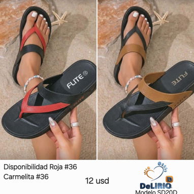 Sandalias 100% engomadas - Img 123129109