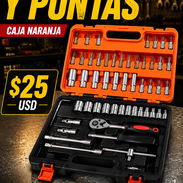 Caja de Herramientas Set de Herramientas de Dados y Puntas - Img 56347707