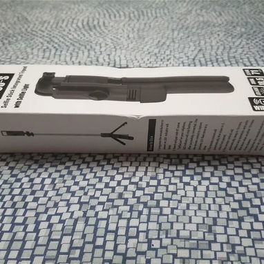 Palo de selfie/Trípode Bluetooth con luz led - 2/3