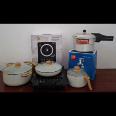 Combos de inducción con sus calderos, cocina de inducción con calderos - Img 116662419
