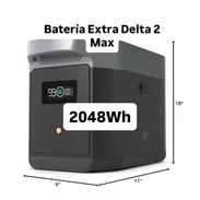 Batería Extra para delta 2 Max - Img 55767385