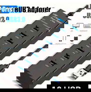 Hub adaptador Regleta de 7 puertos USB 3.0 - Img 48604343