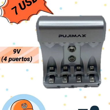 Cargadores de baterías AA,AAA,9vol ( Varios modelos) Precio en la foto. Mensajería con costo adicional. - 3/4