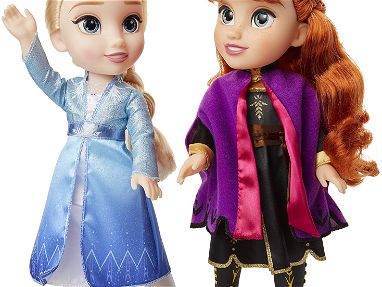 Frozen 2 Muñecas Anna y Elsa , es el Juego de Hermanas Cantantes, Las Muñecas cantan y hablan en Ingles - Img 35291570