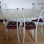 Mesa de hierro y formica - Img 58272341