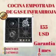 Cocina empotrada de gas e infrarroja - Img 57883818