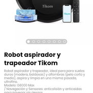 Robot aspirador y trapeador Tikom. Modelo: G8000 Max - Img 55909342