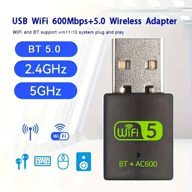 Adaptador Bluetooth y Wifi 2 en 1 a solo 17 cuc 📶🌐 - 4/5