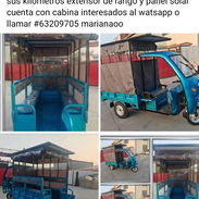 Triciclo eléctrico marca yamaqui, ( un mes de uso )baterías de gel 72×58amp haciendo todos sus kilómetros extensor de ra - Img 56891141