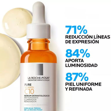 La Roche Posay Pure Vitamin C 10 Serum (30 mL) - 3/4
