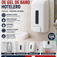 Dispensador de gel de baño de 1 L hotelero excelente calidad - Img 57145355