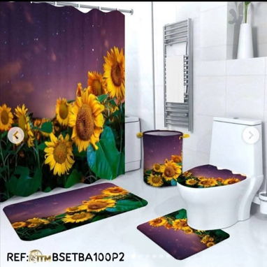 Hermosos set de 5 piezas para baños. - Img 120966616