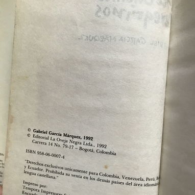 Libro “Doce Cuentos Peregrinos” (Primera edición, 1992) de Gabriel García Márquez - Img 126479647