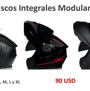 Vendo cascos integrales para moto, nuevos, tallas S, M, L y XL, guantes más pasamontañas - Img 44826838