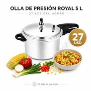 OLLA DE PRESIÓN ROYAL 5L - Img 55785679