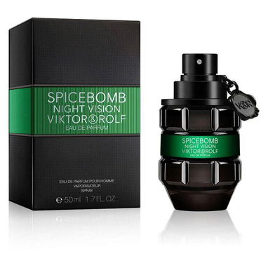 OFERTA ESPECIAL M&G  SPICEBOMB NIGHT VISION 🟢 + 🔴  Dos versiones. Una sola oportunidad.  Llévate 2 fragancias por el p - 3/4