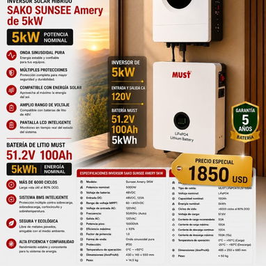 Kit de inversores y batería - Img 123033067