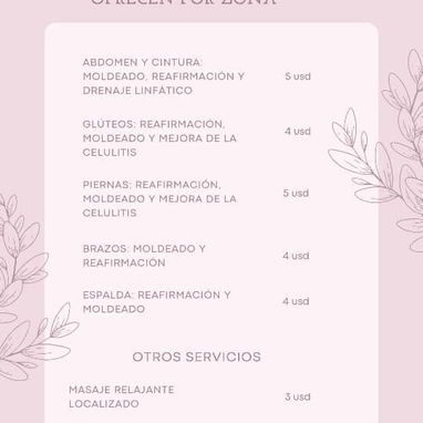 Servicios de maderoterapia profesional - 2/2
