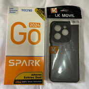 Telefono Celular Tecno Spark Go 2024 3Ram/64Rom. Mensajería gratis + mica + protector - Img 45622209