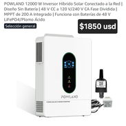 INVERSOR SOLAR HÍBRIDO 12000W - Img 56089363