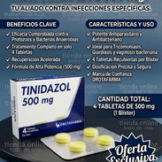 TINIDAZOL 4T 500MG (VENCE 8/2027) - Img 57950055