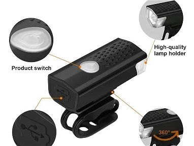 Vendo Kit de luces LED p / bicicletas USB delanteras y trasera  -52583421 o  54704580 - Img main-image-44586829