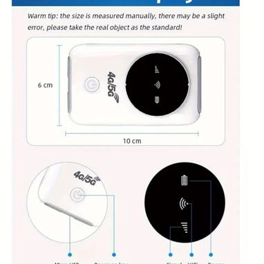 [Router Ligero] Router Móvil Compacto 4G LTE/5G - Img 123424686
