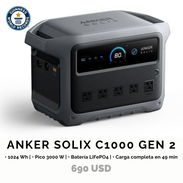 Planta eléctrica portátil Anker Solix C1000 — importada - Img 54678282