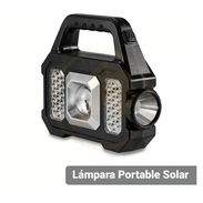 Lampara portable solar YD 2205A Negro - Img 52819061