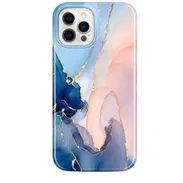 Funda TPU con Diseño Mármol y Brillos iPhone 12 Pro Max | videojuegoshabana.com - Img 56443765