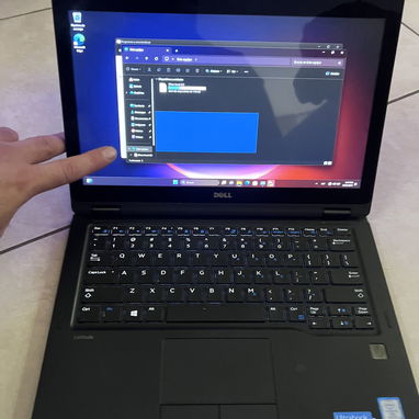 Laptop táctil DELL TIPO TABLET ” core i5 7th gen 8gb ram 128gb Sdd batería buena 🔋💯👌🔌 - Img 125037829