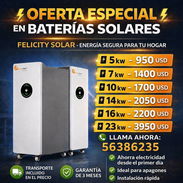 Baterías Falicity Solar(solo quedan: 7K, 14K, 16k, 23k) - Img 55736195
