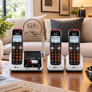 👑Teléfono inalámbrico d tres bases Marca: AT&T 💰130usd - Img 57877616