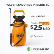 Pulverizador De Presión 5L - Img 55608629
