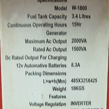 Planta de gasolina 220 v - 2/2