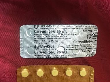 Se vende carvedilol 6.25 mg - Img main-image