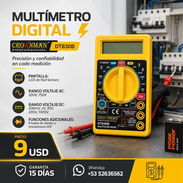 MULTÍMETRO DIGITAL CROWNMAN - Img 56346718