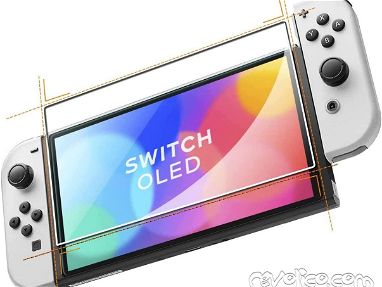 🎀Pantalla de cristal templado para Nintendo Switch Oled 🎀 - Img main-image-45800973