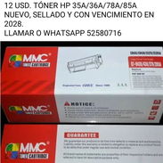 TÓNER HP 35A/ 36A/78A/85A - Img 55950643