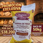 Harina de trigo badelli de 50kg - Img 58013384