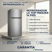 *REFRIGERADOR LG 14 PIES SIN DISPENSADOR* *MODELO VT38BPP* *PRECIO* 750USD - Img 57841812