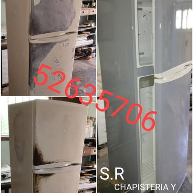 Chapisteria y pintura d refrigerador, Freezer y lavadoras a domicilio. Corriente 24 h Tenemos 20 años de experiencia - Img 109528962